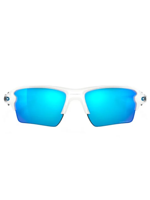 Oakley Flak 2.0 Xl Sunglasses - Polished White W/ Prizm Sapphire