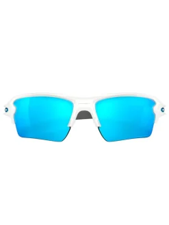 Oakley Flak 2.0 Xl Sunglasses - Polished White W/ Prizm Sapphire