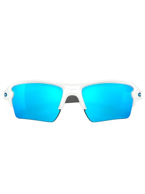 Oakley Flak 2.0 Xl Sunglasses - Polished White W/ Prizm Sapphire
