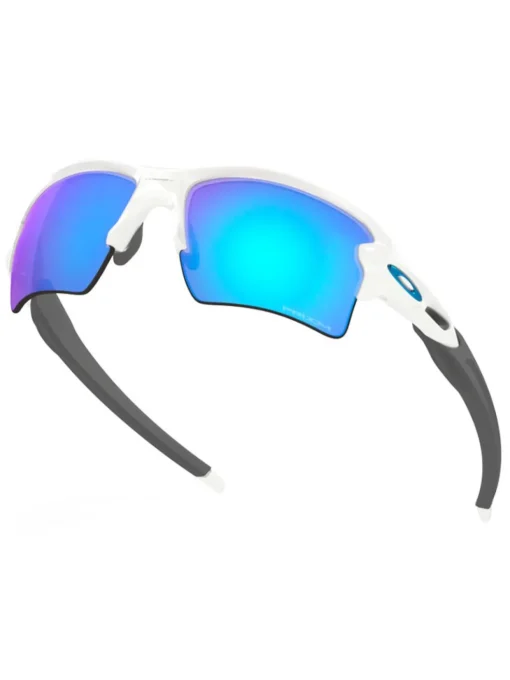 Oakley Flak 2.0 Xl Sunglasses - Polished White W/ Prizm Sapphire