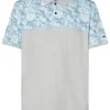 Oakley Sand Block Polo - Stone Wash Blue