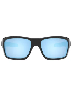 Oakley Turbine Sunglasses - Polished Black W/ Prizm Deep Water Polarised