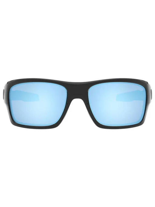 Oakley Turbine Sunglasses - Polished Black W/ Prizm Deep Water Polarised