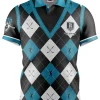 Official Afl Fairway Golf Polo Shirt - Port Adelaide