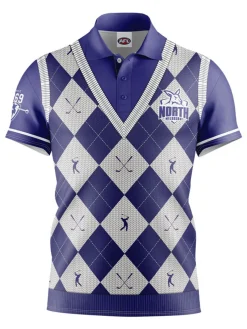 Official Afl Fairway Golf Polo Shirt - North Melbourne
