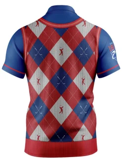 Official Afl Fairway Golf Polo Shirt - Western Bulldogs