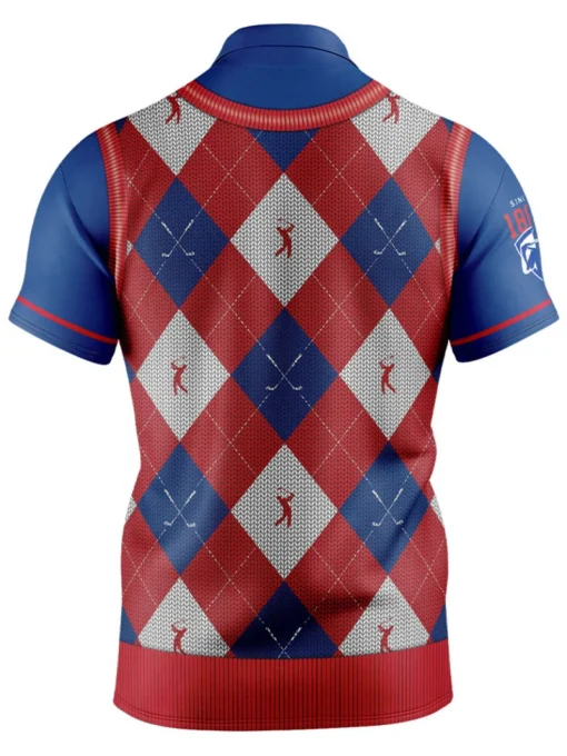 Official Afl Fairway Golf Polo Shirt - Western Bulldogs