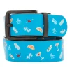 Original Penguin Reversible Cocktail Printed Belt - Quiet Shade