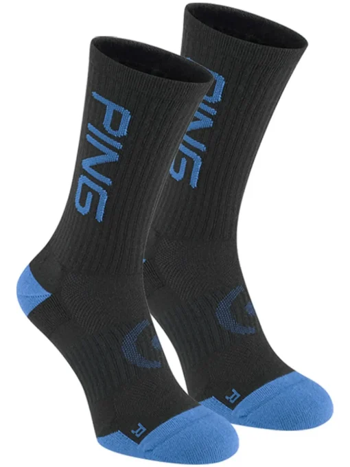 Ping Logo Sock 2-Pair Pack - Navy Multi