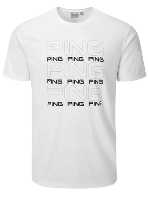 Ping Logo Tee - White