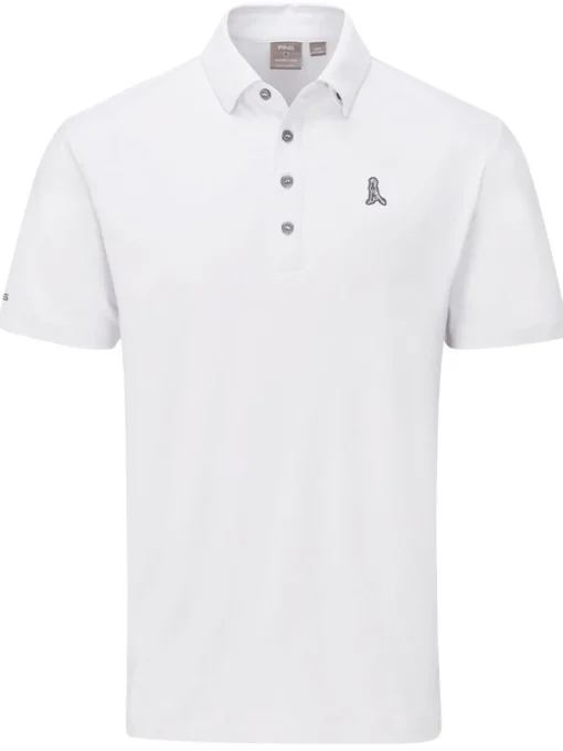 Ping Mr Ping Tailored Fit Polo - White