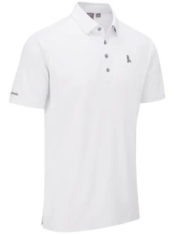 Ping Mr Ping Tailored Fit Polo - White