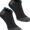 Ping Sensorcool No Show 2 Pack Socks - Black