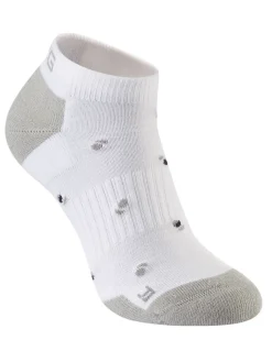 Ping Sensorcool Split Ball No Show 2 Pack Socks - White/Navy Multi