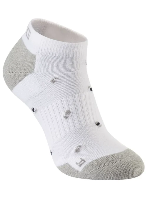 Ping Sensorcool Split Ball No Show 2 Pack Socks - White/Navy Multi