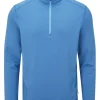 Ping Sensorwarm Edwin Half Zip - Danube