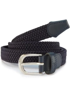 Ping Women'S Stretch Webbing Golf Belt - Navy
