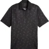 Puma Cloudspun Echo Golf Polo - Puma Black