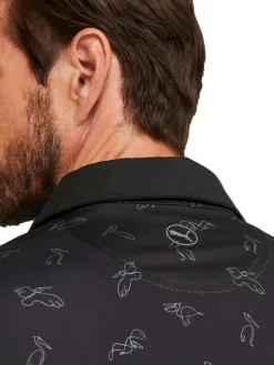 Puma Cloudspun Echo Golf Polo - Puma Black
