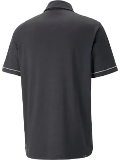 Puma Cloudspun Haystack Golf Polo - Puma Black Heather