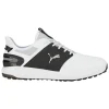 Puma Ignite Elevate Wide Golf Shoes - Puma White/Puma Black