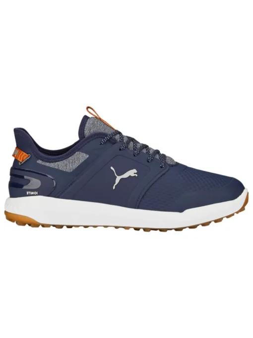 Puma Ignite Elevate Wide Golf Shoes - Puma Navy/Puma Silver