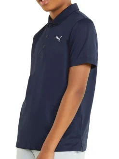 Puma Jr Boys Essential Polo - Navy Blazer