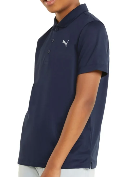Puma Jr Boys Essential Polo - Navy Blazer