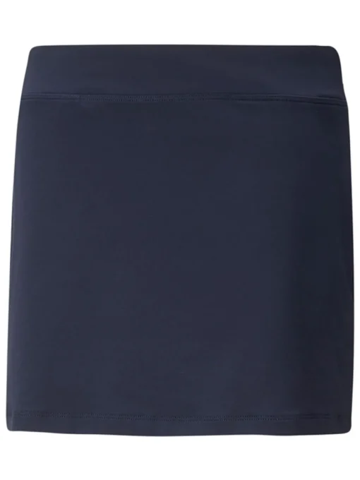 Puma Jr Girls Knit Golf Skort - Navy Blazer