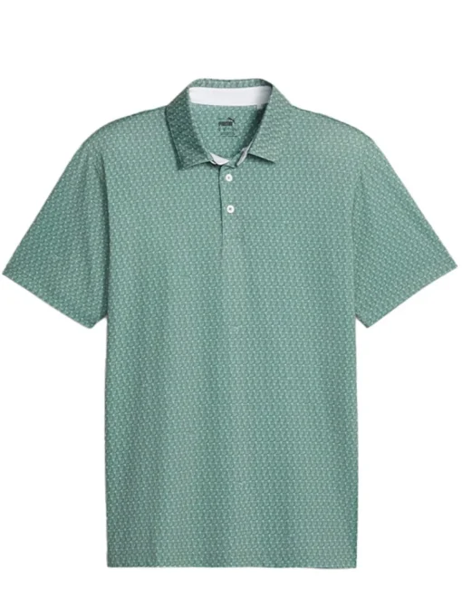 Puma Mattr G.O.A.T Polo - Eucalyptus/White Glow