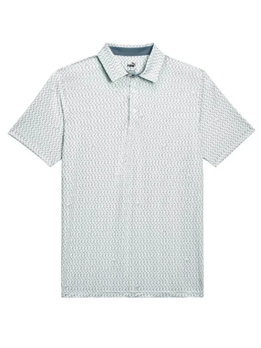 Puma Mattr G.O.A.T Polo - White Glow/Bold Blue
