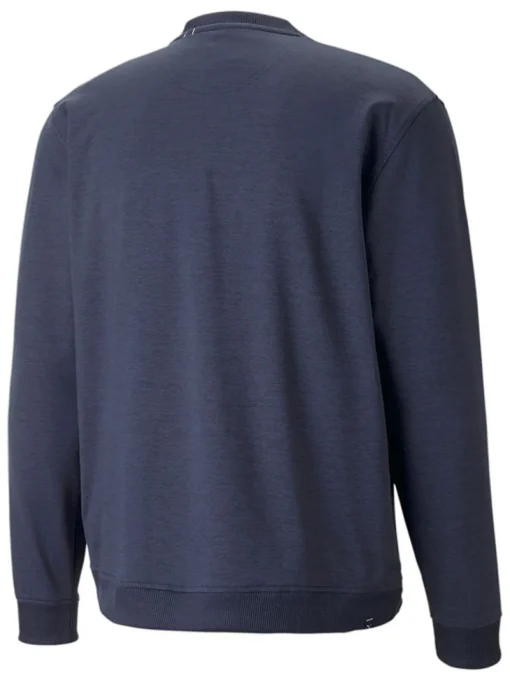Puma X Arnold Palmer Cloudspun V-Neck Sweater - Navy Blazer Heather