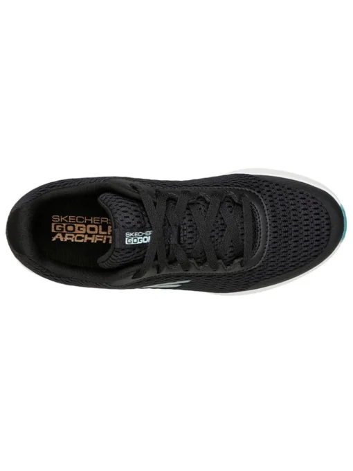 Skechers Women'S Go Golf Max Fairway 3 Golf Shoes - Black/Turquoise