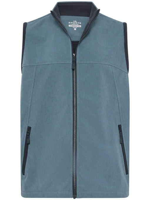 Sporte Leisure Thermotec Cityscape Mens Vest - Denim Tweed