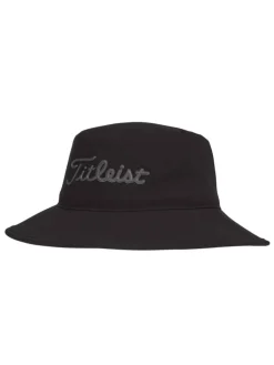 Titleist Stadry Performance Bucket Hat - Black/Charcoal