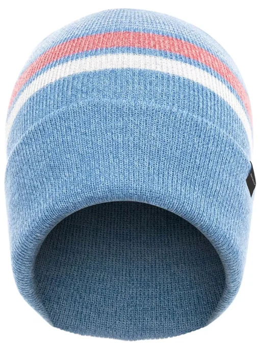 Travis Mathew Hurricane Beanie - Heather Mid Blue