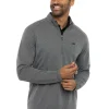 Travis Mathew Upgraded 1/4-Zip - Dark Grey