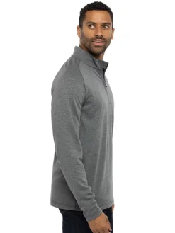 Travis Mathew Upgraded 1/4-Zip - Dark Grey