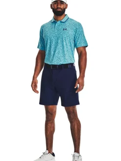 Under Armour Iso-Chill Edge Polo - Glacier Blue/Blue Mirage