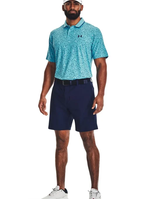 Under Armour Iso-Chill Edge Polo - Glacier Blue/Blue Mirage