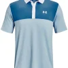 Under Armour Performance 3.0 Colourblock Polo - Blizzard/Cosmic Blue
