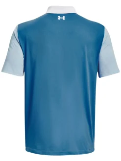 Under Armour Performance 3.0 Colourblock Polo - Blizzard/Cosmic Blue