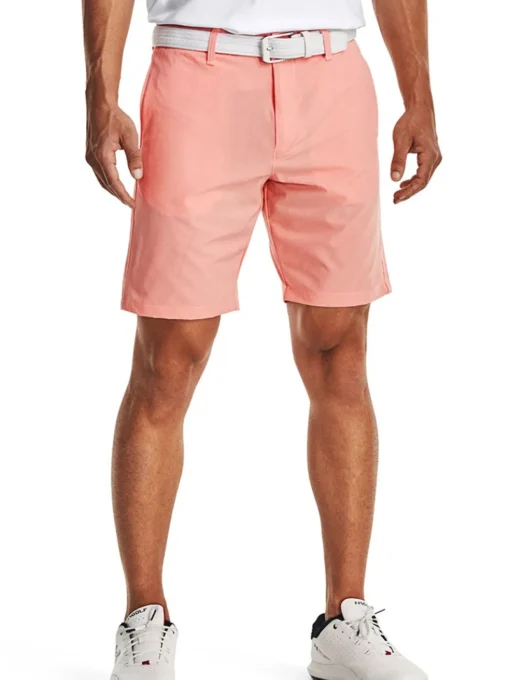 Under Armour Vented Golf Shorts - Pink Sands
