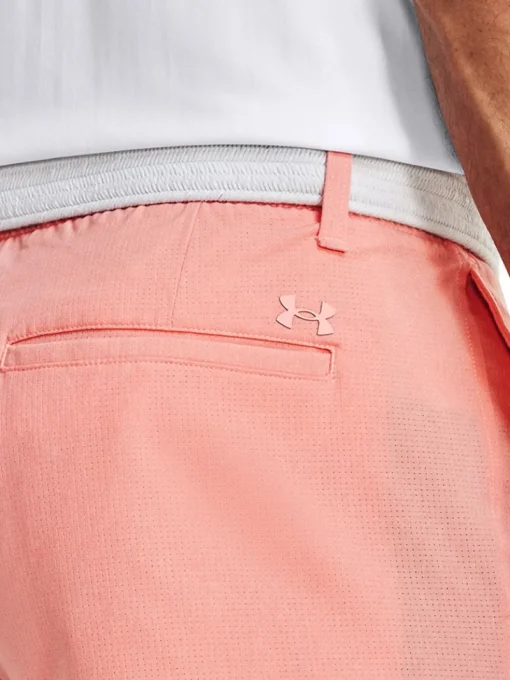Under Armour Vented Golf Shorts - Pink Sands