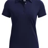 Under Armour Women'S Playoff Polo - Midnight Navy/Jet Grey