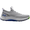 Under Armour Youth Charged Phantom Sl Golf Shoes - Mod Grey/Royal