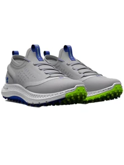 Under Armour Youth Charged Phantom Sl Golf Shoes - Mod Grey/Royal